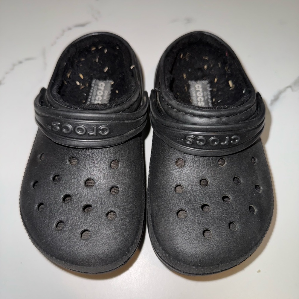 Crocs Kids Black Clogs